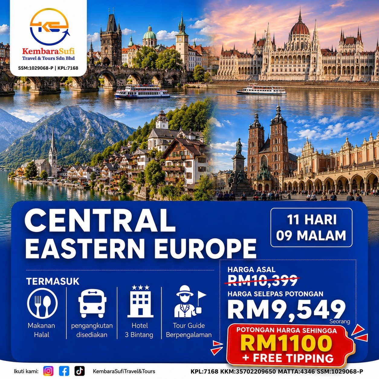 Poster promosi Central Eastern Europe
