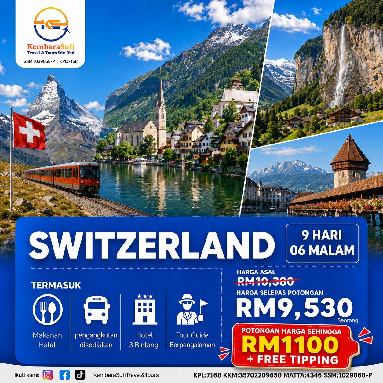 Poster promosi Switzerland