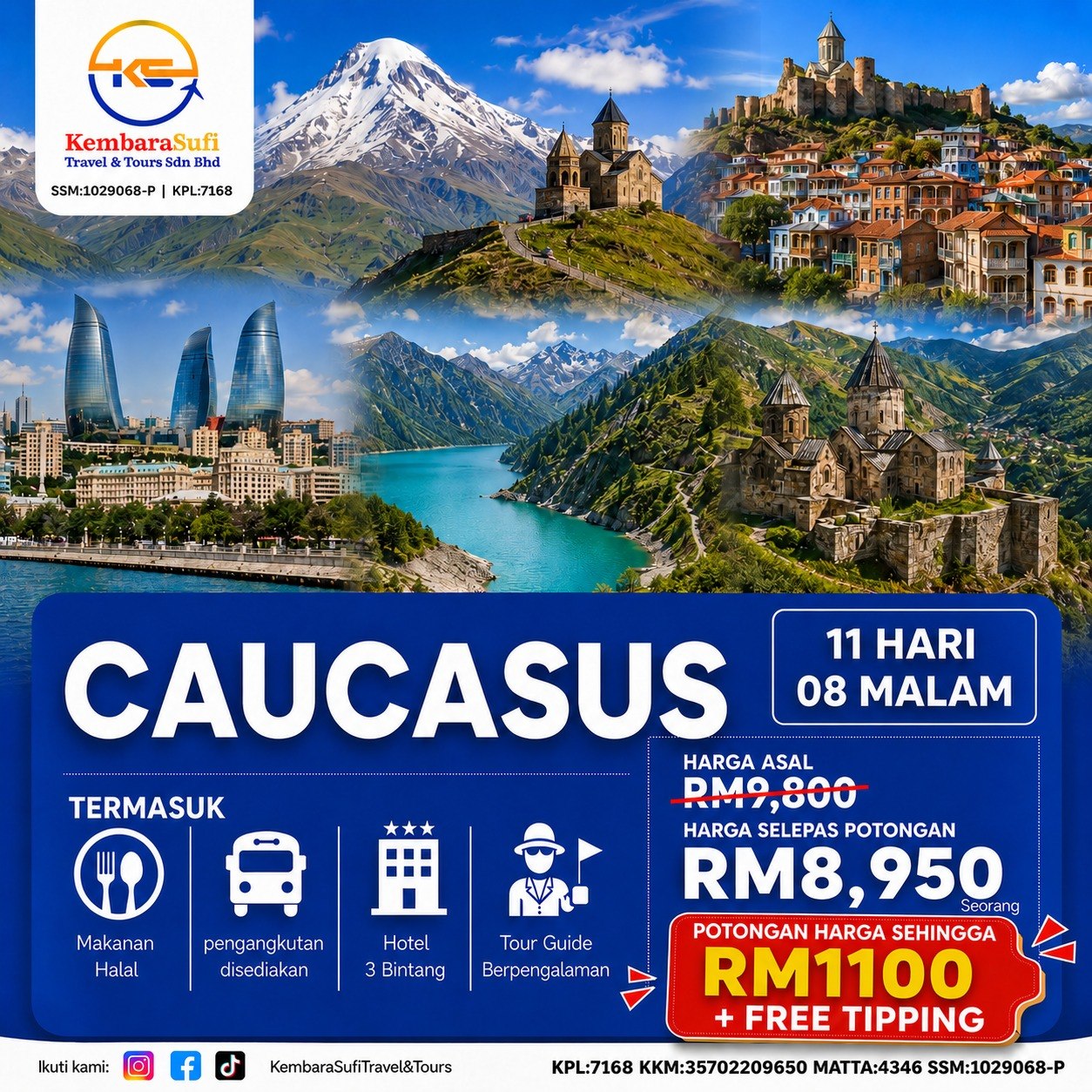 Poster promosi Caucasus