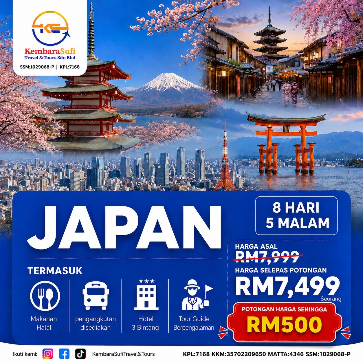 Poster promosi Japan